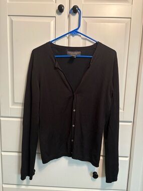 Banana Republic Black Button Cardigan